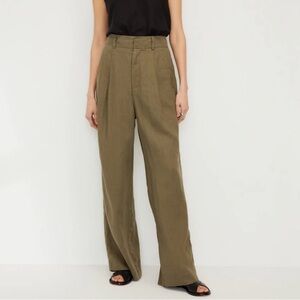 The Linen Way-High® Drape Pant - Kalamata Size 6